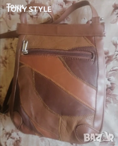 M.C Нова Мъжка Чанта Изцяло от Естествена Кожа , снимка 4 - Чанти - 51489841