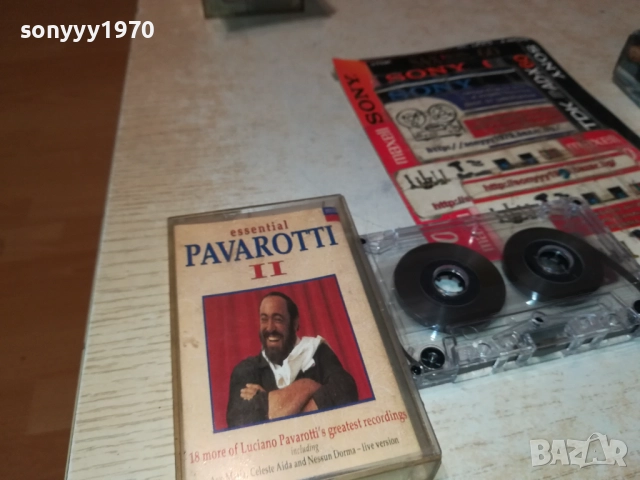PAVAROTTI TAPE 2609251736, снимка 11 - Аудио касети - 51849428