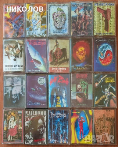 РОК- КАСЕТИ , снимка 3 - Аудио касети - 54319395