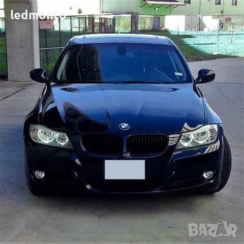 Ангелски очи BMW E90 E91 LCI 2009 до 2011 angel eyes bmw E90 E91, снимка 5 - Аксесоари и консумативи - 30236535