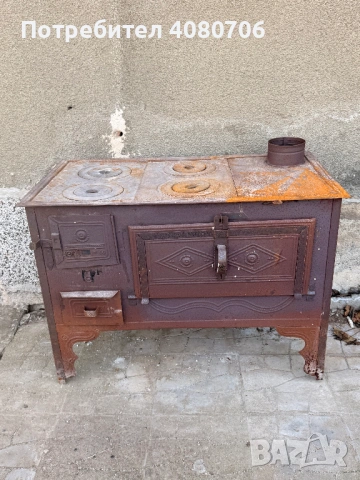 Готварска печка на дърва