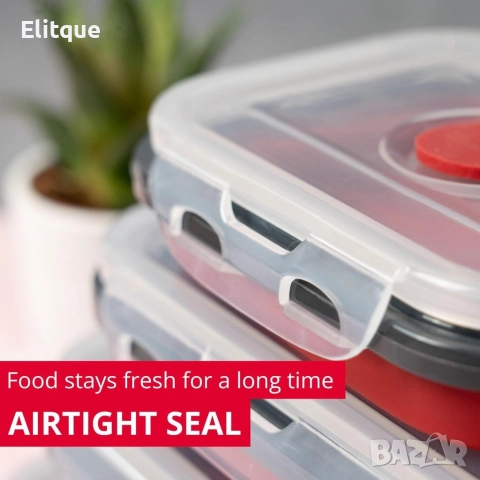 Сгъваем контейнер за храна Westmark, снимка 9 - Други стоки за дома - 52606490