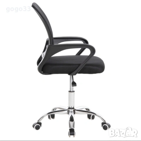 Ергономичен офис стол с дишаща мрежа и регулируема височина – комфорт през целия ден, снимка 7 - Столове - 54126972