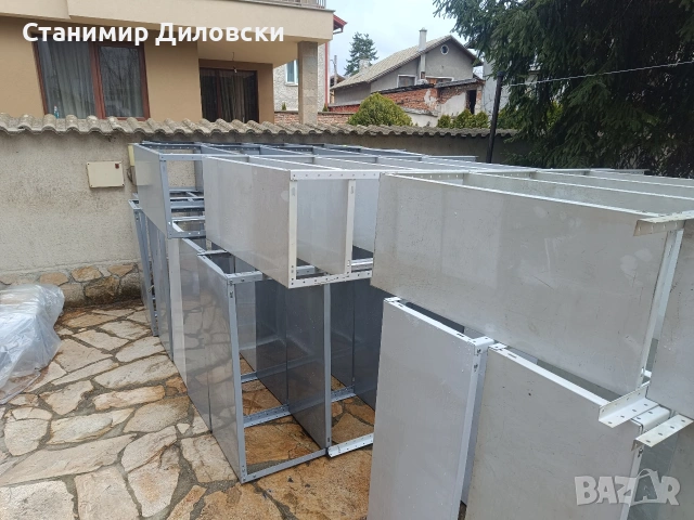 метални стелажи , снимка 3 - Стелажи и щандове - 54160330