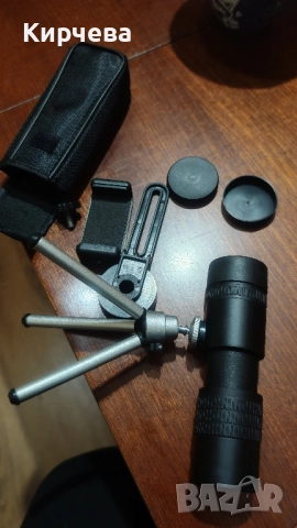 100 х увеличение телескоп за смартфон със статив и поставка 