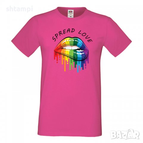 Мъжка тениска Spread Love Прайд,Празник.Повод,Изненада, снимка 5 - Тениски - 37105309