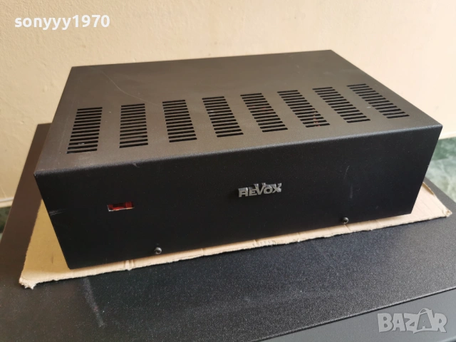 REVOX V 219 STEREO AMPLIFIER-MADE IN GERMANY-ВНОС SWISS 2801261904, снимка 12 - Ресийвъри, усилватели, смесителни пултове - 53261293