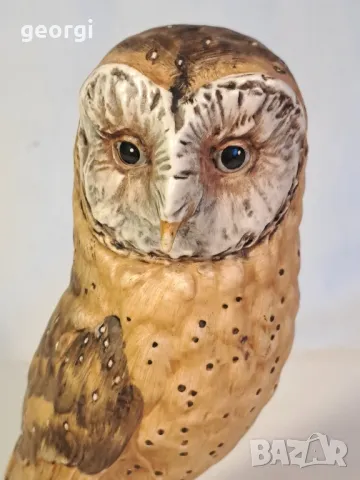 порцеланова фигура сова Goebel , снимка 2 - Колекции - 49488386