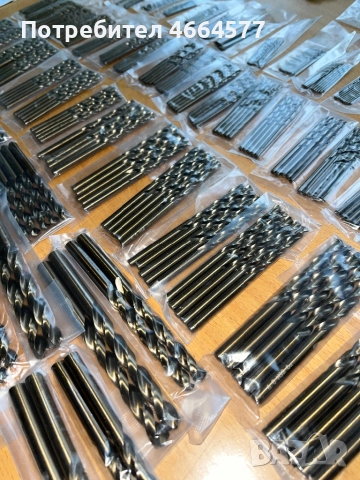 Кобалтови свредла/бургии HSS CO5%, снимка 2 - Други инструменти - 52588778