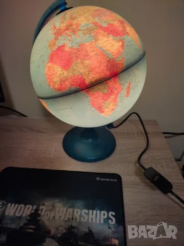 Светещ глобус Rico Физически/политически -25см, снимка 2 - Образователни игри - 50049882