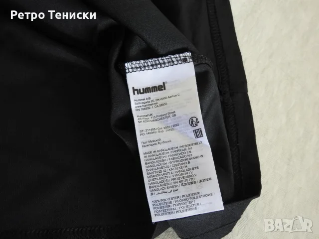 Тениска • Handball #10 • Hummel • черно • размер L • Мъже, снимка 5 - Тениски - 56314772