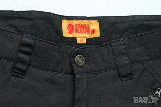 FJALLRAVEN Abisko Zip-off trousers - мъжки панталони, размер 50 (М), снимка 4 - Спортни дрехи, екипи - 54334334