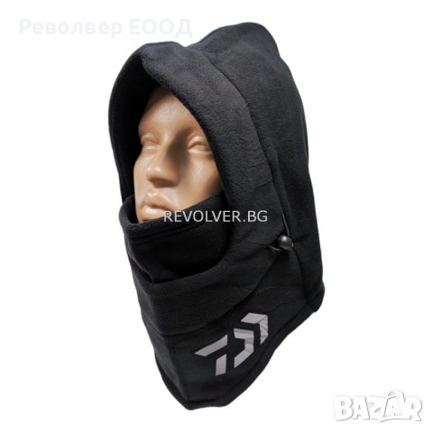 Шапка Daiwa 6 in 1 черна, снимка 5 - Шапки - 42744906
