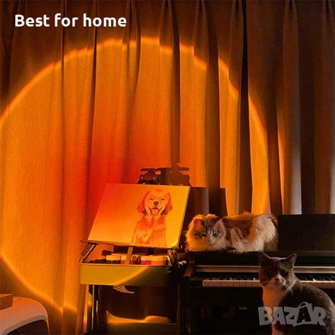 Лампа проектор - залез Sunset Lamp 10W LED, снимка 2 - Други - 40186946