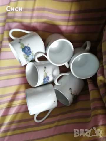 Малки чашки порцеланови , снимка 4 - Чаши - 37893670