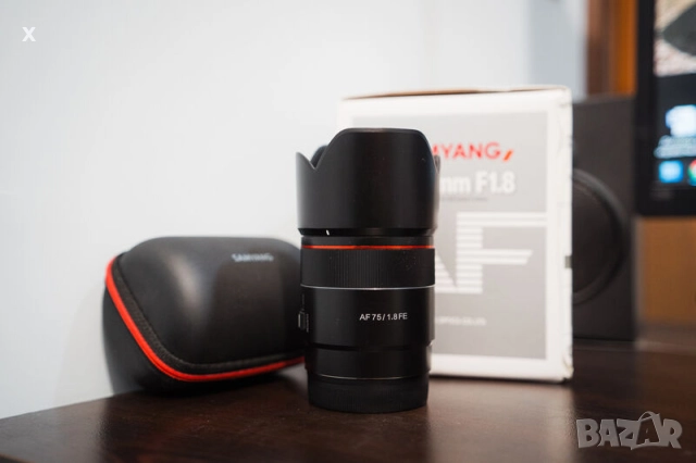 Обектив Samyang AF 75mm f/1.8 FE for Sony E