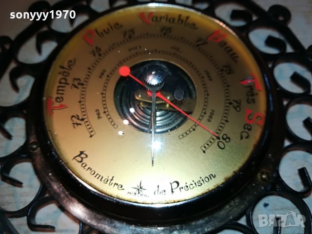mistral-барометър внос франция-15см, снимка 8 - Колекции - 29914528