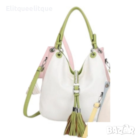 Дамска чанта тип торба от еко кожа, различни цветове, снимка 4 - Чанти - 52242695