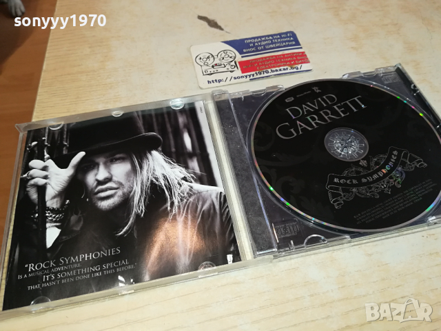 DAVID GARRETT ROCK SIMPHONICS CD-ВНОС GERMANY 1603241723, снимка 6 - CD дискове - 44794755