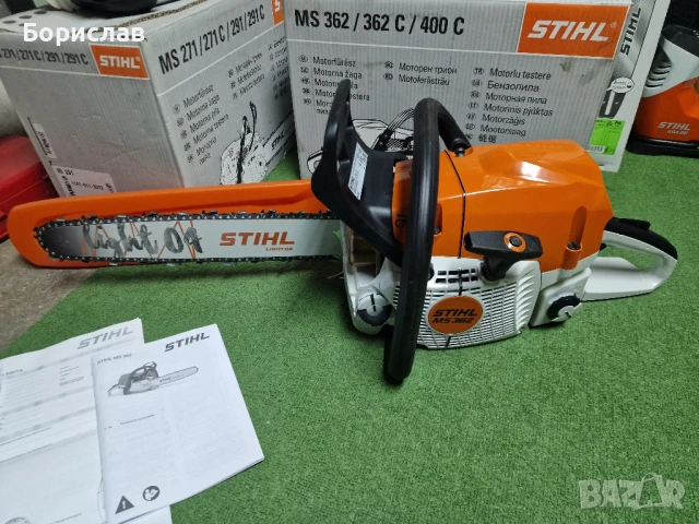 Резачка Stihl MS 362, снимка 4 - Други машини и части - 50942784