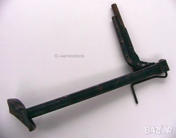 Оригинал Немски Класически Механичен КРИК тип латерна и за стойка скоростна кутия на подемник БАРТЕР, снимка 8 - Други инструменти - 49535935