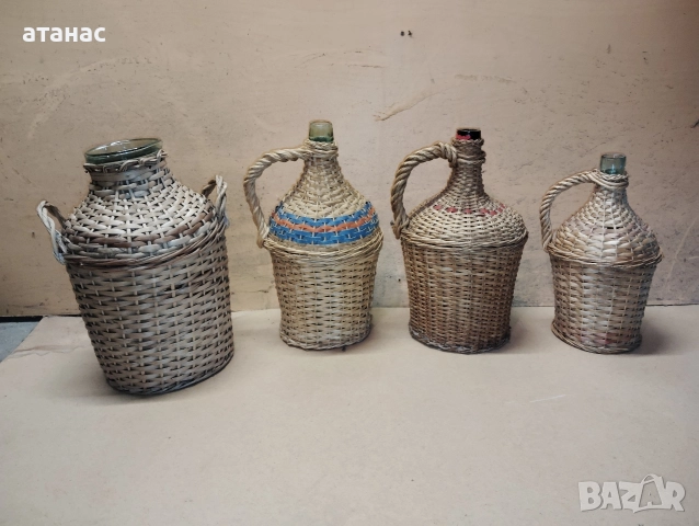 Стари стъклени дамаджани и буркани , снимка 6 - Други стоки за дома - 52586779