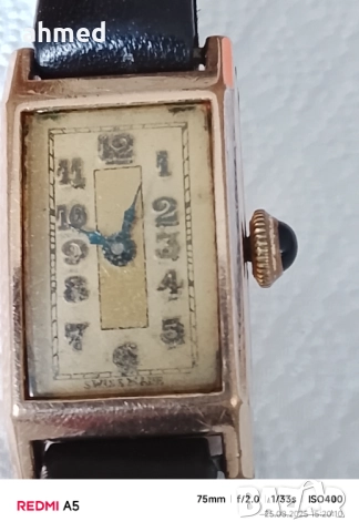 2бр 100годишни часовници позлатани 20микрона, снимка 6 - Антикварни и старинни предмети - 51484270