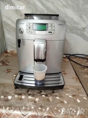 Кафе автомат Saeco Intelia, снимка 13 - Кафемашини - 51544234