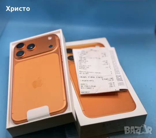 НОВ!!! Apple iPhone 17 Pro Max 512GB,  Cosmic Orange, 5G