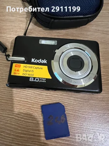 Фотоапарат Kodak 8,0Mp, снимка 9 - Фотоапарати - 49039886