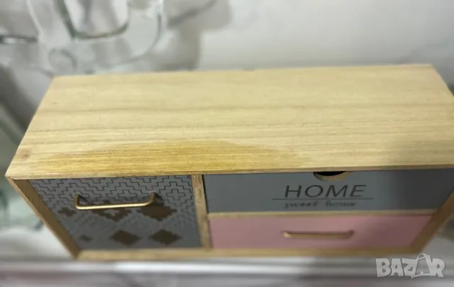 Декоративна дървена кутия , снимка 3 - Други - 48151825