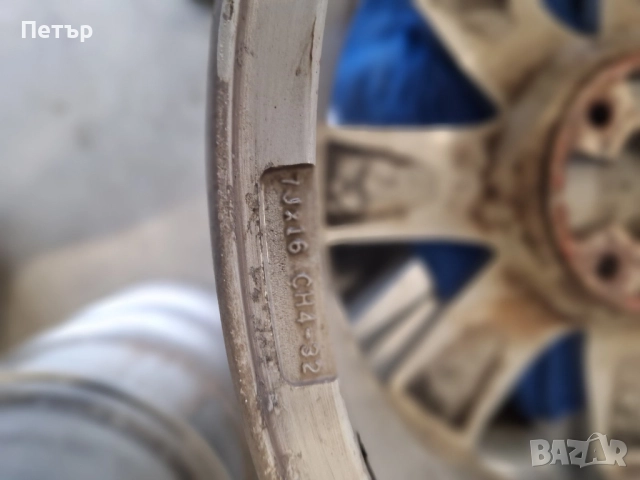 ОРИГИНАЛНИ АЛУМИНИЕВИ ДЖАНТИ ЗА ПЕЖО-4Х108Х65.1-16 цола, снимка 6 - Гуми и джанти - 51940304