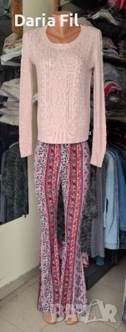 Блузи плетиво с плетеници и по ръкавите, снимка 13 - Блузи с дълъг ръкав и пуловери - 53376965