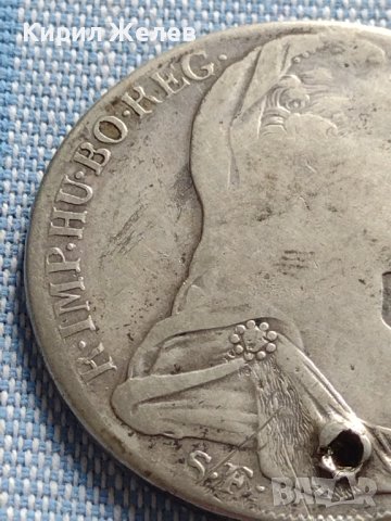 Сребърна монета 1 талер - Ранен Рестрайк 1780г. Мария Терезия 13804, снимка 3 - Нумизматика и бонистика - 42887709