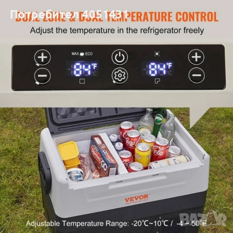 продавам хладилник с фризер, снимка 3 - Хладилни чанти - 52906066