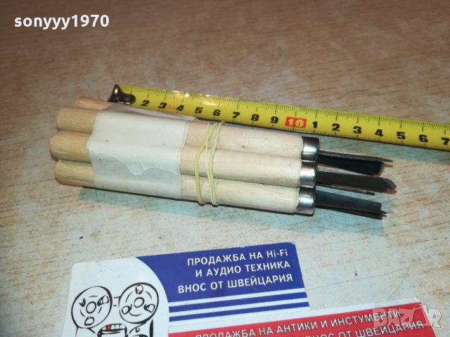 набор от 8 длета за дърворезба-14см, снимка 2 - Други инструменти - 30341261