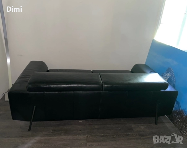 Кожени дивани*БЕЗПЛАТЕН ТРАНСПОРТ*(New DEN)дизайнерски кожен диван, снимка 4 - Дивани и мека мебел - 52034717