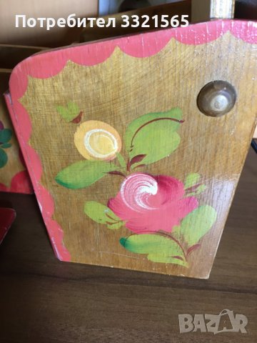 Ретро дървени кутии за подправки, снимка 13 - Други ценни предмети - 38341286