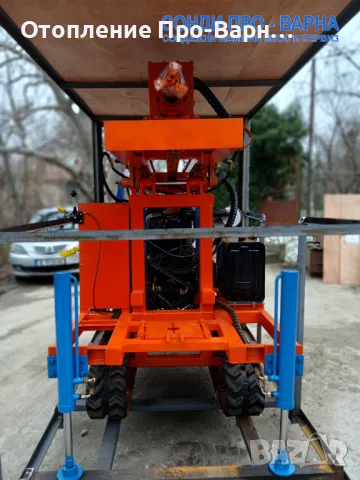 Нова Професионална Самоходна Сондажна машина Track-260CN до 260 метра /сонда за вода/, снимка 12 - Други машини и части - 47120970