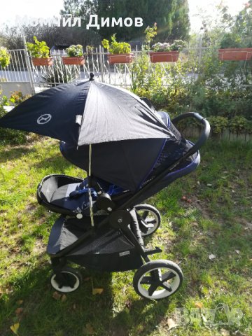 Cybex balios M+cybex cloud q, снимка 3 - Детски колички - 38548658