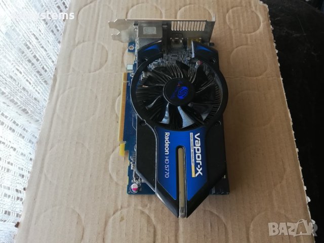 Видео карта AMD Radeon Sapphire Vapor-X HD 5770 1024MB GDDR5 128bit PCI-E, снимка 6 - Видеокарти - 42767515