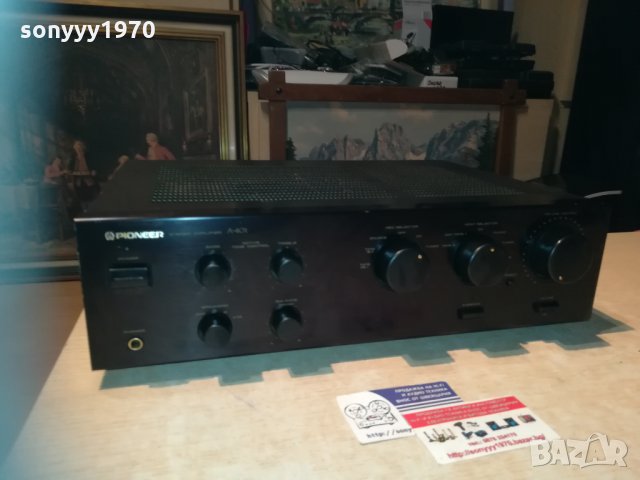 поръчан-pioneer a-401 stereo ampli-550watt-japan/sweden 2210202100, снимка 6 - Ресийвъри, усилватели, смесителни пултове - 30521930