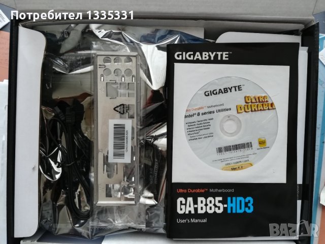 GIGABAYTE B85-HD3 Intel i5-4690K, снимка 8 - Дънни платки - 36972316
