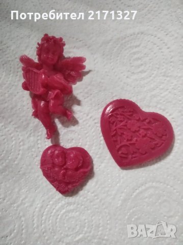 Ароматни глицеринови сапунчета за Свети Валентин, снимка 7 - Романтични подаръци - 31573742