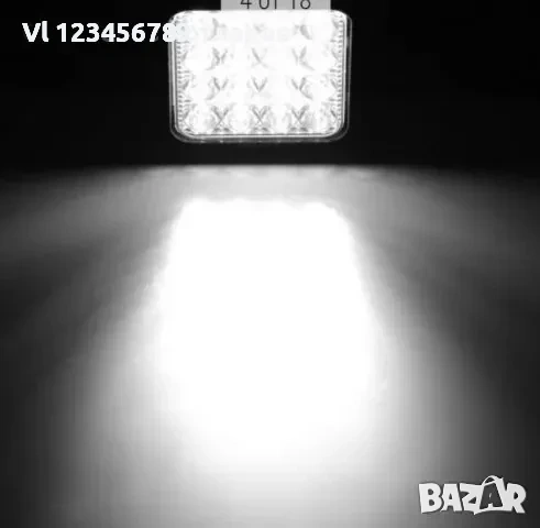 ЛЕД диоден фар, прожектор 12-24 В, снимка 3 - Аксесоари и консумативи - 54007788