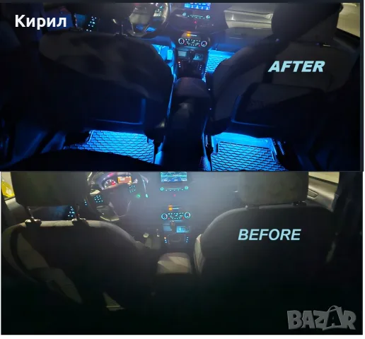 Ford Focus Mk4 - Осветление в краката, снимка 4 - Аксесоари и консумативи - 55977862