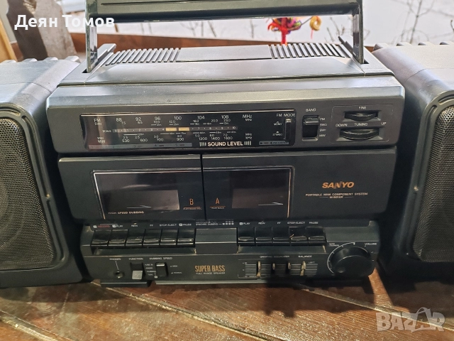 Sonyo portable mini component системс, снимка 3 - Радиокасетофони, транзистори - 52937458