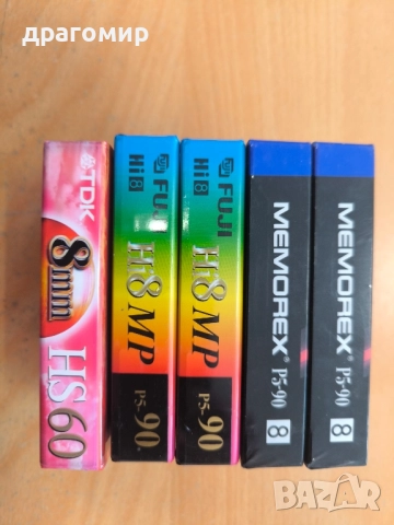 видеокасети видео 8, снимка 3 - Камери - 52142191