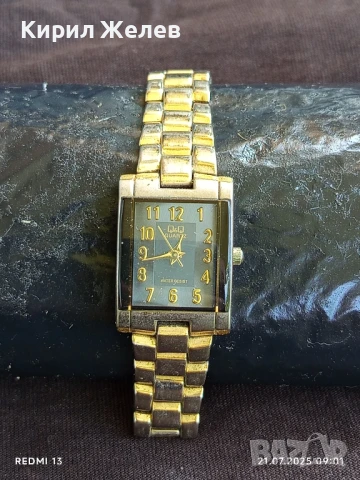 Марков дамски часовник Q/Q Quartz Water rezist красив стилен дизайн 49851