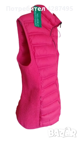 BENETTON яке - елек с гъши пух